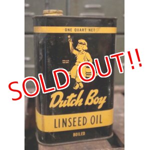 画像: dp-180601-29 Dutch Boy / Vintage Linseed Oil Can