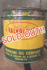 画像: dp-180701-50 VALVOLINE / 1950's 5 Pounds Oil Can