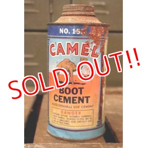 画像: dp-180701-73 CAMEL / Vintage Boot Cement Can