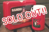 画像: ct-120717-03 RAMBO: First Blood Part II / Thermos 1985 Plastic Lunchbox