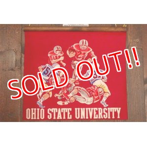 画像: dp-180801-72 OHIO STATE UNIVERSITY / Vintage Football Banner