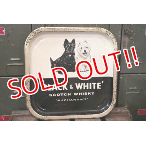 画像: dp-180801-44 Black & White Scotch Whisky / Vintage Tin Tray