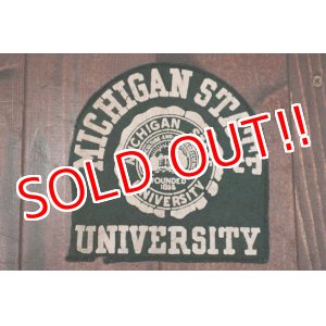 画像: dp-180801-74 MICHIGAN STATE UNIVERSITY / Vintage Patch