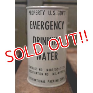 画像: dp-180801-41 Emergency Drinking Water / 1950's Can