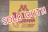 画像: dp-180801-109 Michigan Wolverines × SUBWAY / 2007 Bandana