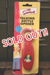 画像: ct-181001-03 the Simpsons / Homer 2003 Talking Bottle Opener