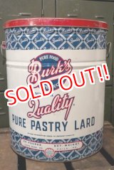 画像: dp-181001-32 Burk's / Pure Pastry Lard Can