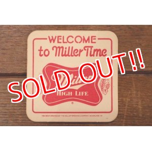 画像: dp-181001-49 Miller High Life / Vintage Coaster