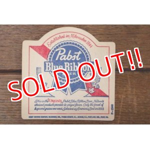 画像: dp-181001-46 Pabst Blue Ribbon / Vintage Coaster