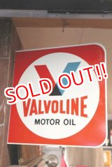 画像: dp-181101-42 VALVOLINE / 1960's w-side sign