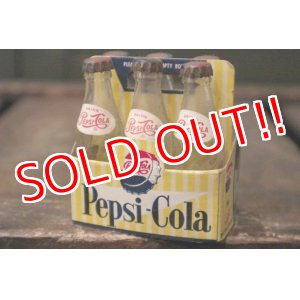 画像: dp-181101-11 Pepsi / Vintage Miniature Bottle & Paper Carrier