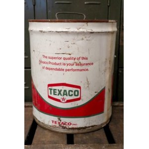 画像: dp-181101-25 TEXACO / 1970's 5 Gallons Oil Can