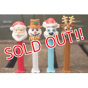 画像: pz-130917-04 Christmas / 2000's PEZ Dispenser Set of 4