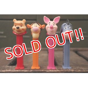 画像: pz-130917-04 Winnie the Pooh / 1990's PEZ Dispenser set of 4