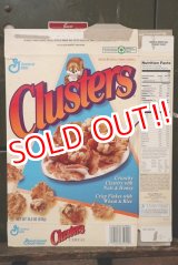 画像: ad-130507-01 General Mills / Clusters 1995 Cereal Box