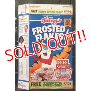 画像: ad-130507-01 Kellogg's / FROSTED FLAKES 1989 Cereal Box