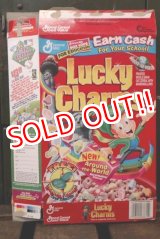 画像: ad-130507-01 General Mills / Lucky Charms 1998 Cereal Box