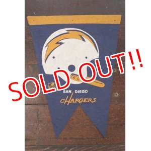 画像: ct-181101-82 SAN DIEGO CHARGERS / Vintage Pennant