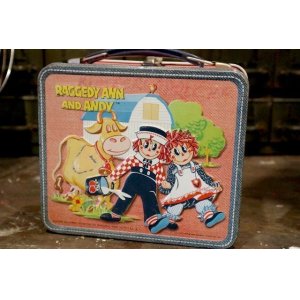 画像: ct-181203-30 Raggedy Ann and Andy / Aladdin 1973 Metal Lunch Box