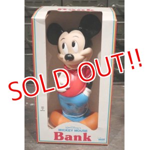 画像: ct-181203-37 Mickey Mouse / ILLCO Toy 1980's Coin Bank (Box)