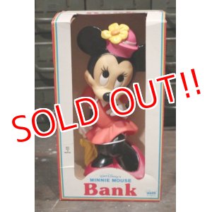 画像: ct-181203-38 Minnie Mouse / ILLCO Toy 1980's Coin Bank (Box)