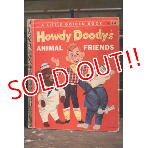 画像: ct-181203-75 Howdy Doody's Animal Friens / 1950's Little Golden Book