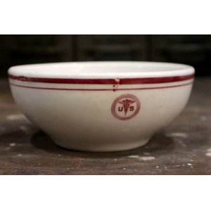 画像: dp-181101-15 U.S.ARMY Medical Department / Vintage China Bowl (B)