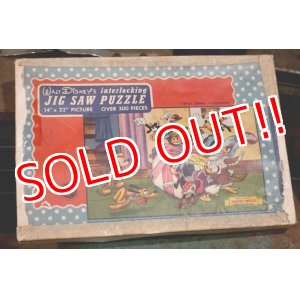 画像: ct-190101-44 Walt Disney's / 1950's Jig Saw Puzzle