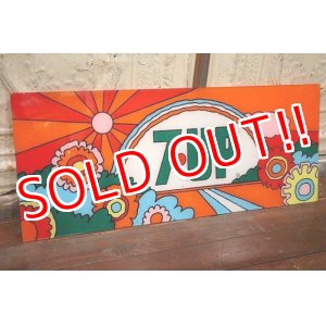 画像: dp-190201-58 7up × Peter Max / 1970's Sign