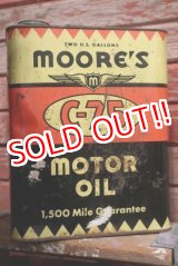 画像: dp-190201-44 MOORE'S / C-75 2 U.S.Gallon Motor Oil Can