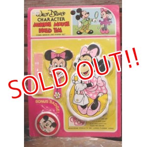 画像: ct-1902021-106 Minnie Mouse / 1970's Comb-Mirror & Purse Set