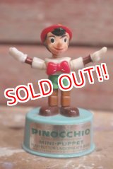 画像: ct-160901-151 Pinocchio / Kohner Bros 1970's Mini Push Puppet