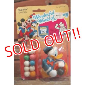 画像: ct-190301-26 Donald Duck / Superior 1980's Gum Ball Pocket Pack Dispenser