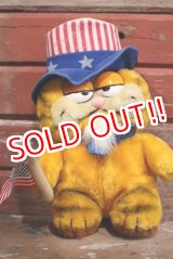 画像: ct-190301-14 Garfield / DAKIN 1980' Plush Doll "Uncle Sam"