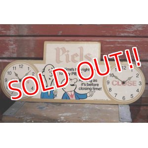 画像: ct-190401-65 Piels Beer / 1950's-1960's OPEN・CLOSE Cardboard Sign