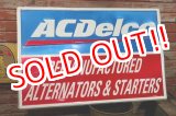 画像: dp-190401-01 AC Delco / Vintage Metal Sign 