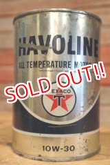 画像: dp-190401-09 TEXACO / 1950's HAVOLINE Oil Can