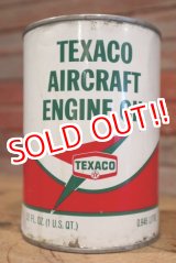 画像: dp-190401-09 TEXACO / 1960's Air Craft Engine Oil Can