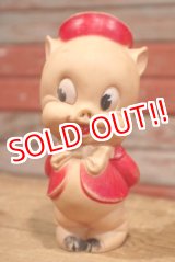 画像: ct-190501-24 Porky Pig / Sun Rubber 1950's Soft Vinyl Doll