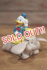 画像: nt-190610-01 Donald Duck & Dumbo / 1990's Wind Up Toy