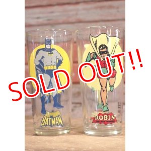 画像: gs-190301-06 BATMAN & ROBIN / PEPSI 1976 Collector Series Glass Set