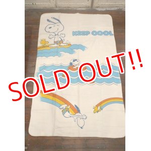 画像: ct-190605-70 Snoopy & Woodstock / Chatham 1970's Blanket