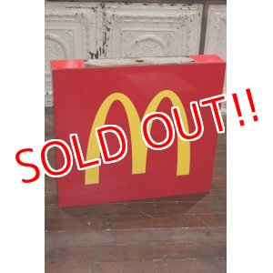 画像: dp-190701-39 【PRICE DOWN!!】McDonald's / Store Display Sign