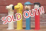 画像: pz-130917-04 PEANUTS Gang / early 1990's PEZ Dispenser Set of 4