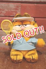 画像: ct-190910-64 Garfield / 1980's Plush Doll "Tennis"