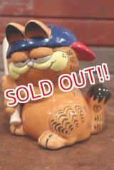 画像: ct-190905-03 Garfield / Enesco 1980's Ceramic Coin Bank "Baseball" 