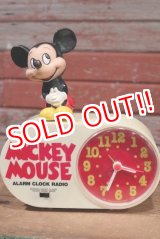 画像: ct-190905-64 Mickey Mouse / 1970's-1980's Alarm Clock Radio