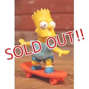 画像: ct-191001-17 the Simpsons / Bart 1990's PVC "Skateboard"