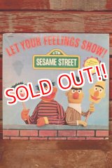 画像: ct-190910-02 Sesame Street / LET YOUR FEELINGS SHOW! 1977 Record