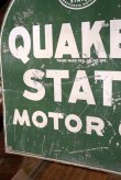 画像3: dp-190901-28 Quaker State / 1940's W-side Metal Sign